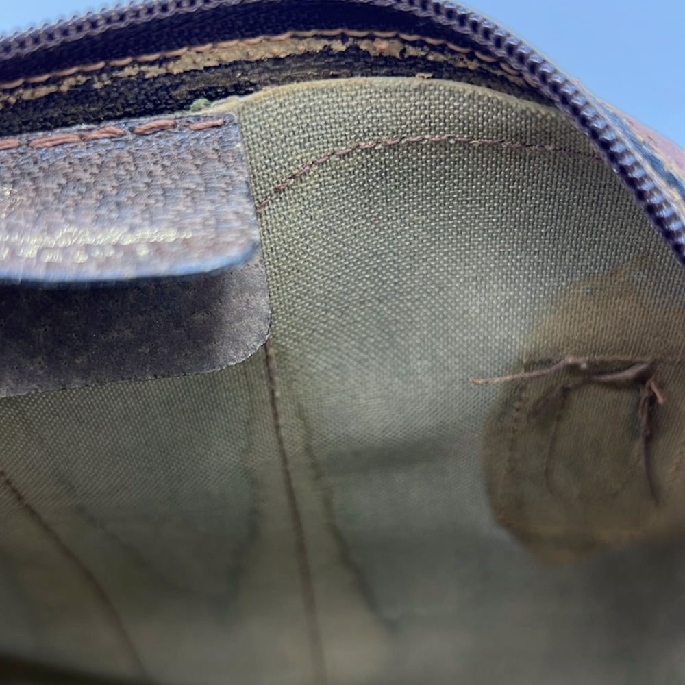 Gucci Canvas GG Supreme Boston- Accessory Collection - Vintage - Picture 12 of 15